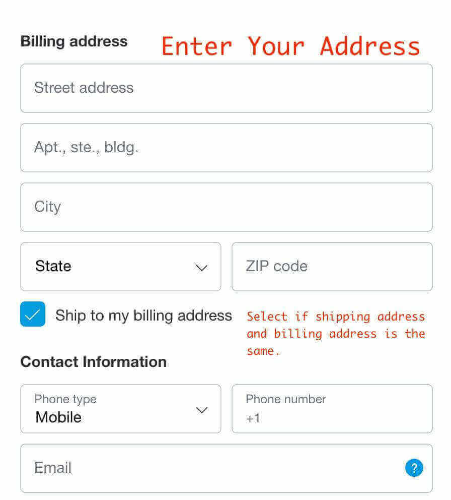 PayPal Guest Checkout Step 2