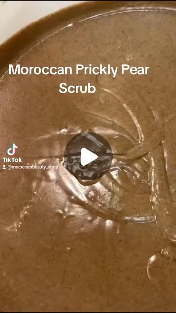 Moroccan Prickly Pear Scrub • Youthful Firming Glow