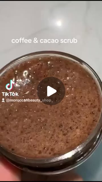 Coffee & Cacao Scrub • Natural Exfoliating & Glowing Skin