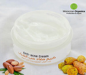 Moroccan anti-acne cream for dry skin